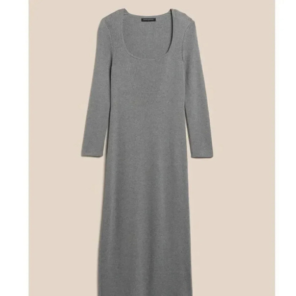 Banana republic Scoop-Neck Midi Dress - Picture 7 of 12